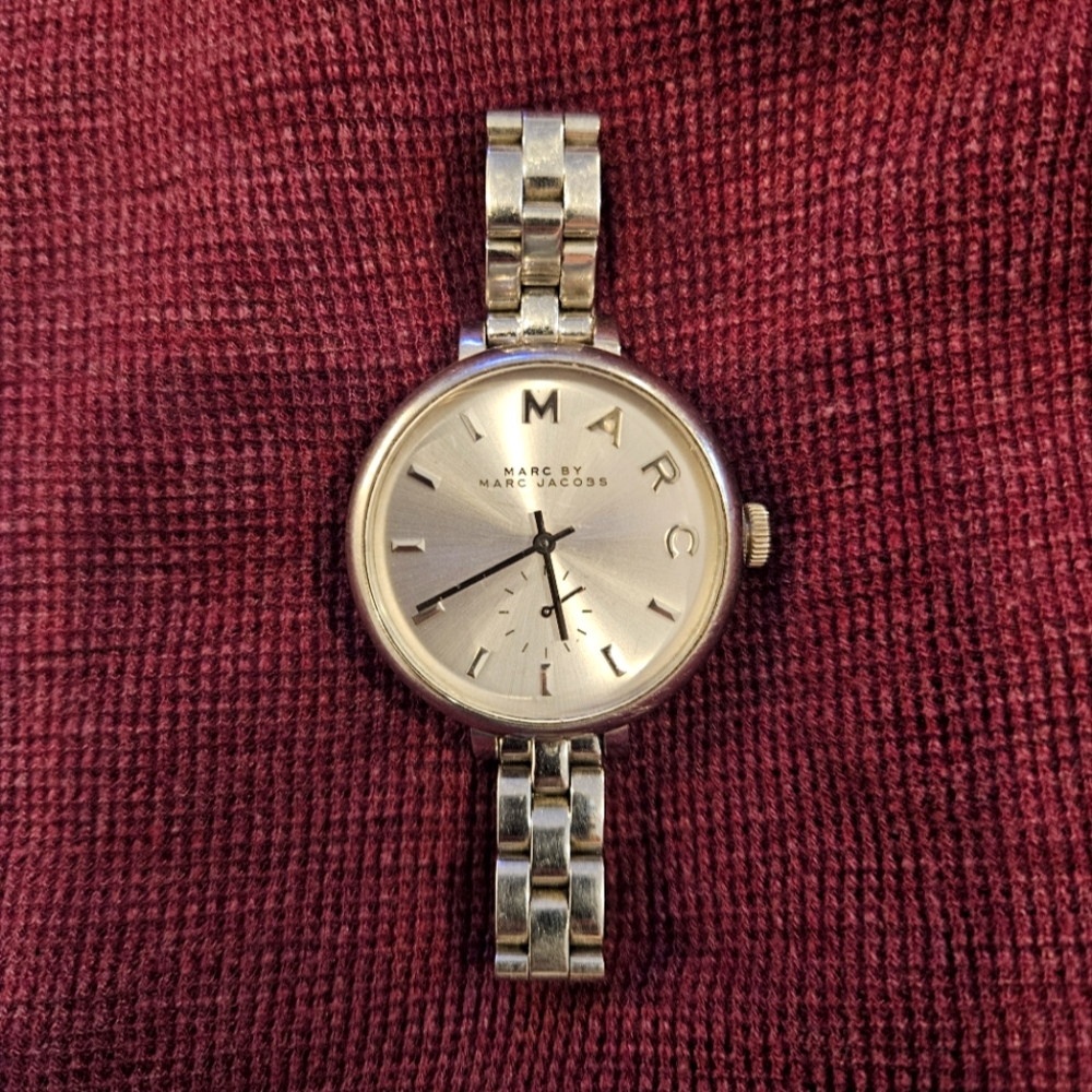 Marc Jacob's Womens Silver Watch